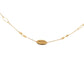 21k Necklace with Natural Bahraini Pearls