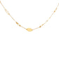 21k Necklace with Natural Bahraini Pearls