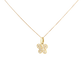 18k Yellow Gold Butterfly Charm Necklace