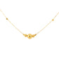 Bubbles Yellow Gold Necklace