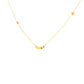 Bubbles Yellow Gold Necklace