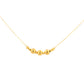 Bubbles Yellow Gold Necklace