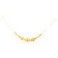 Bubbles Yellow Gold Necklace
