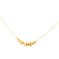 Bubbles Yellow Gold Necklace