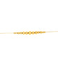 Bubbles Yellow Gold Bracelet