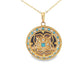 Turath Collection: 21k Pendent - Turquoise