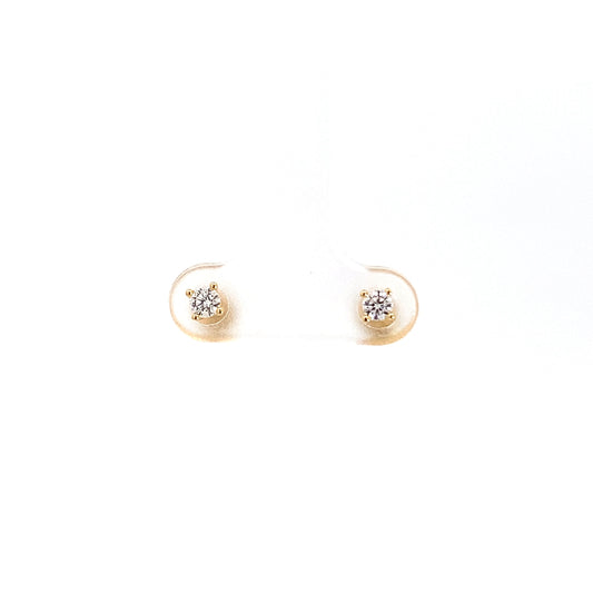18k Earrings - small Stud