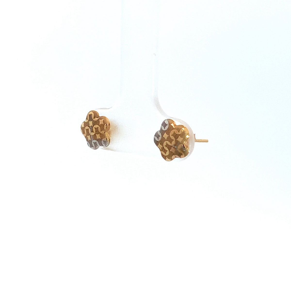 18k Earrings - Flowers