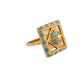 Turath Collection: 21k Ring - Turqoise