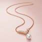 Bahraini Sea’s Blessing Diamond & Bahraini Pearl Necklace, product photo 1