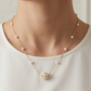 Cluster Pearls Necklace, product photo 2