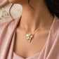 The Eternity Flower Diamond & Bahraini Pearl Necklace, product photo 2
