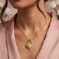The Eternity Flower Diamond & Bahraini Pearl Necklace, product photo 2