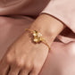 The Eternity Flower Diamond Bracelet, product photo 2
