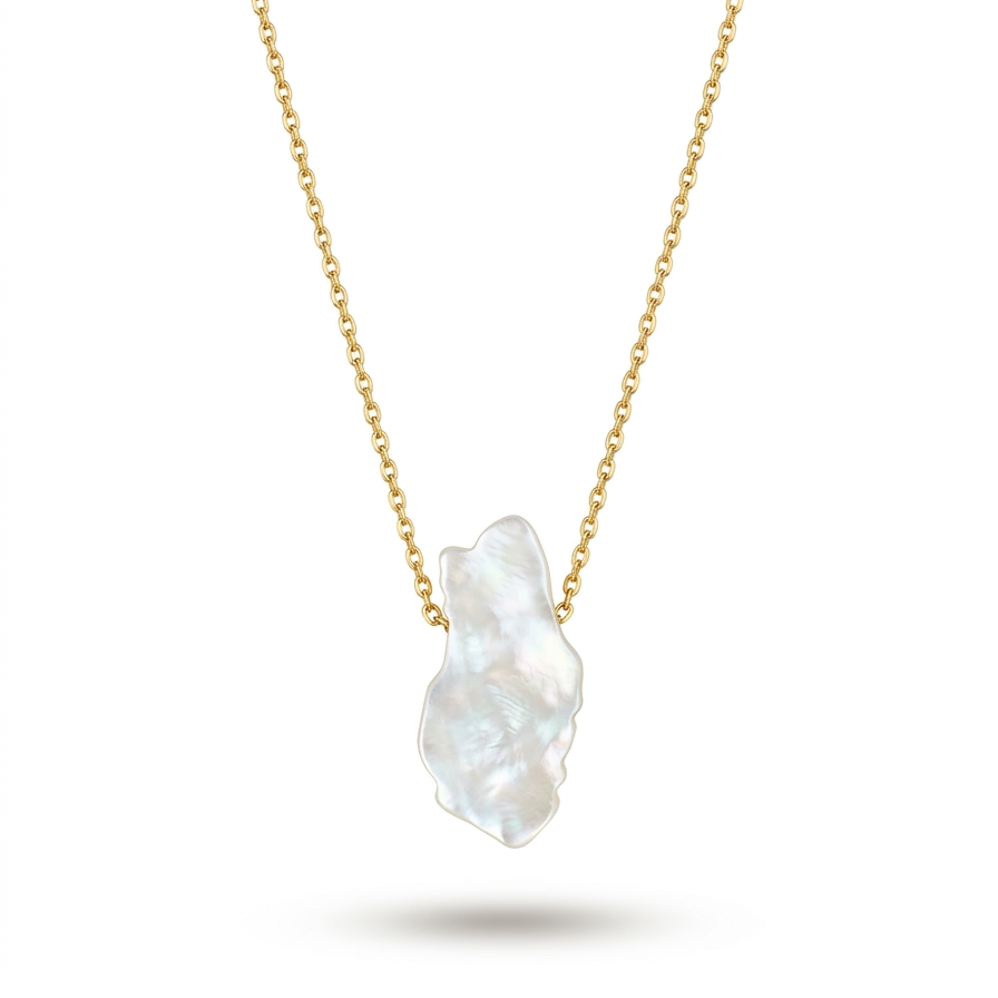 Qatar Map Necklace