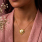 Yellow Gold Necklace with Natural Bahraini Pearl, product photo 2