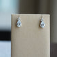 18k Earrings - Pear Stud
