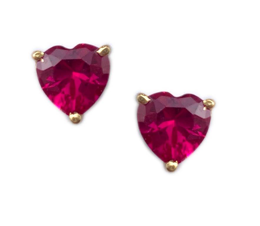 Heart Earrings - Amal Al Majed Jewellery