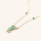 Bahrain Collection - Malachite Necklace