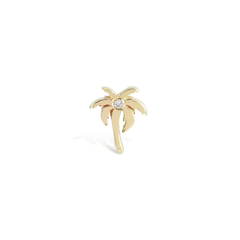 Palm tree Diamond Piercing